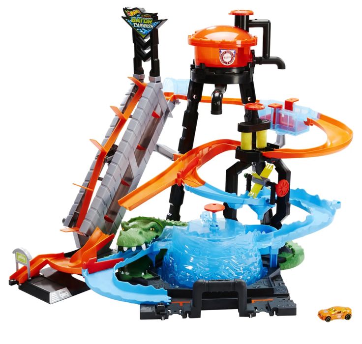 Hot Wheels автомойка гараж