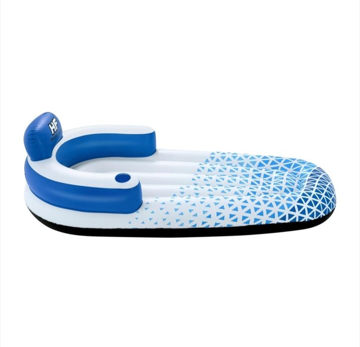 Sezlong plutitor Hydro-Force, albastru, 183x97 cm