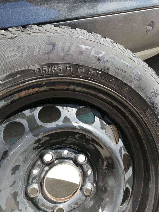 4 Зимни гуми с джанти за BMW