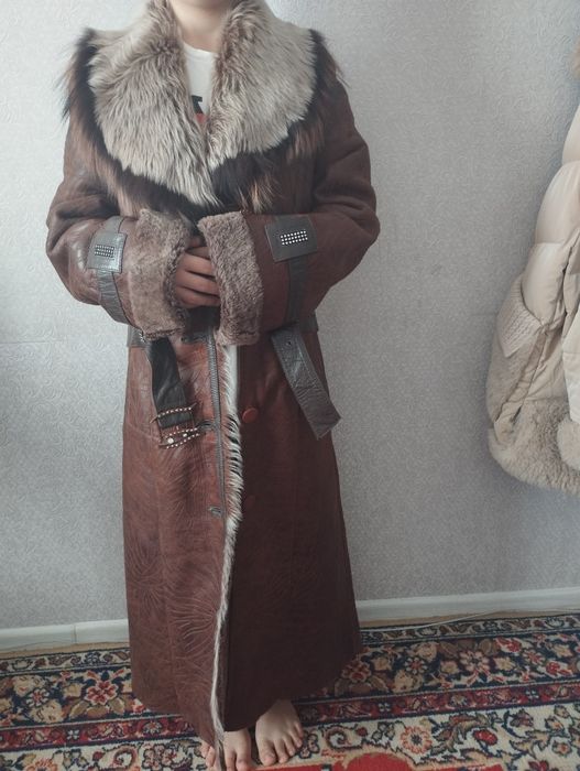 Продам дубленку размер 42-44(46)