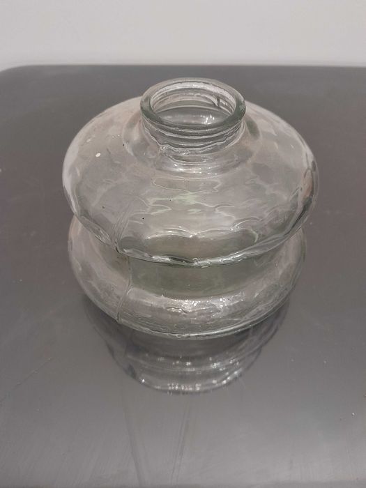 Lot 4 sticla felinar lampa ulei menaj iluminat Metaloglobus