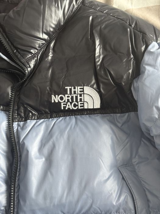 Geaca de iarna The North Face 700 scurta albastra