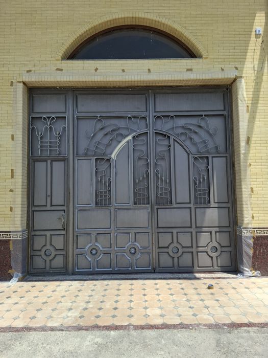 По краска ворот и перелом и рештка