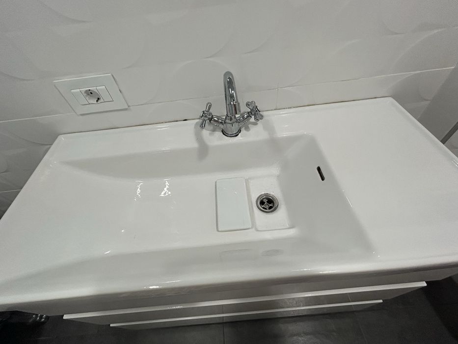 Baza+lavoar baie 100cm