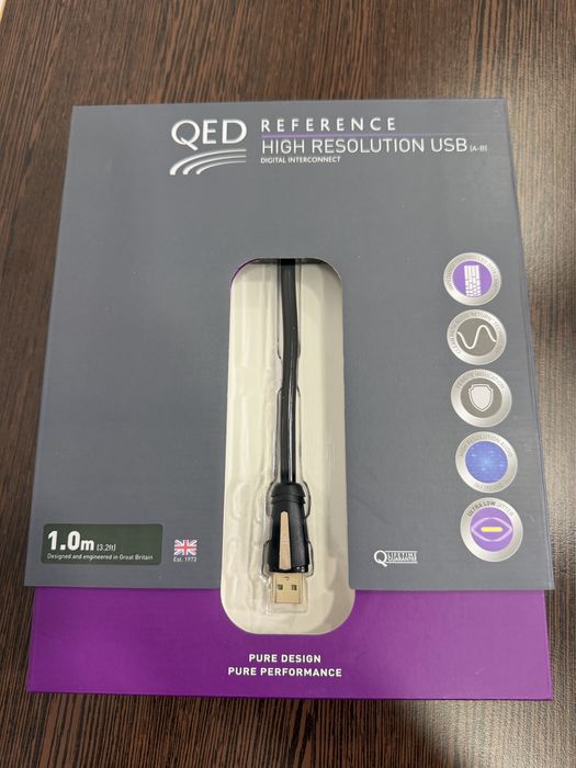 QED Reference High Resolution USB (A-B)
