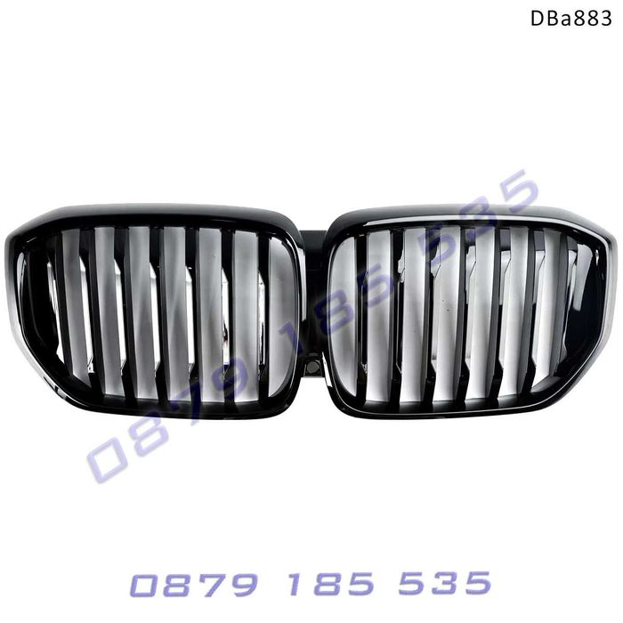 Двойни изпъкнали бъбреци BMW X5 G05 LCI/G18 бмв х5 г05 лци решетки гри