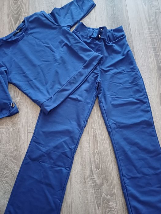 Дамски сет в 2 части, турско синьо, р.М