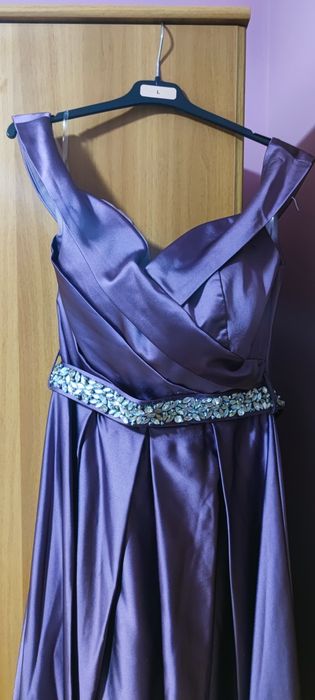 Rochie violet de ocazie