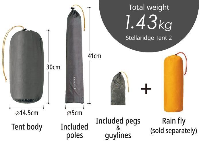 Палатка Montbell Stellaridge 1.