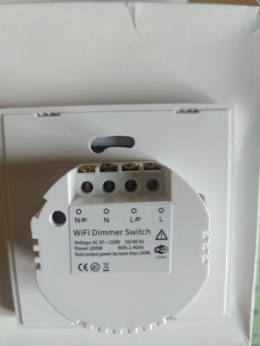 Смарт wifi димиращ ключ
