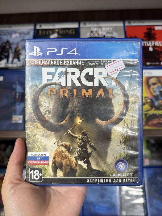 Диск FARCRY primal на пс4 ps4 playstation4 фаркрай на плейстейшен4