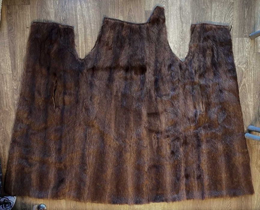 Мех норки от шубы