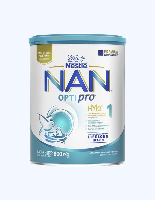 Nan opti pro 1. 800гр. Детская молочная смесь. Новая