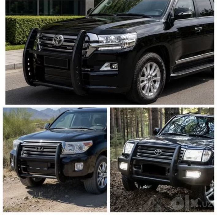 Защита бампера Toyota Land Cruiser 200