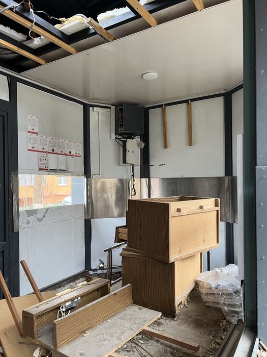 Fast food, street food uchun fransuzkiy butka