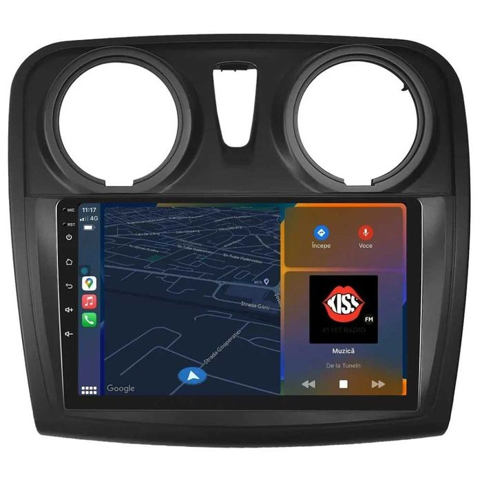 Navigatie Dacia Logan 2 Sandero 2 2012-2019 9 inch 1GB 32GB 4 Core