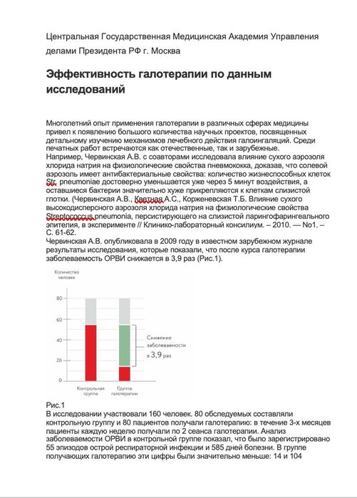 Галогенератор "BRIZ" Premium