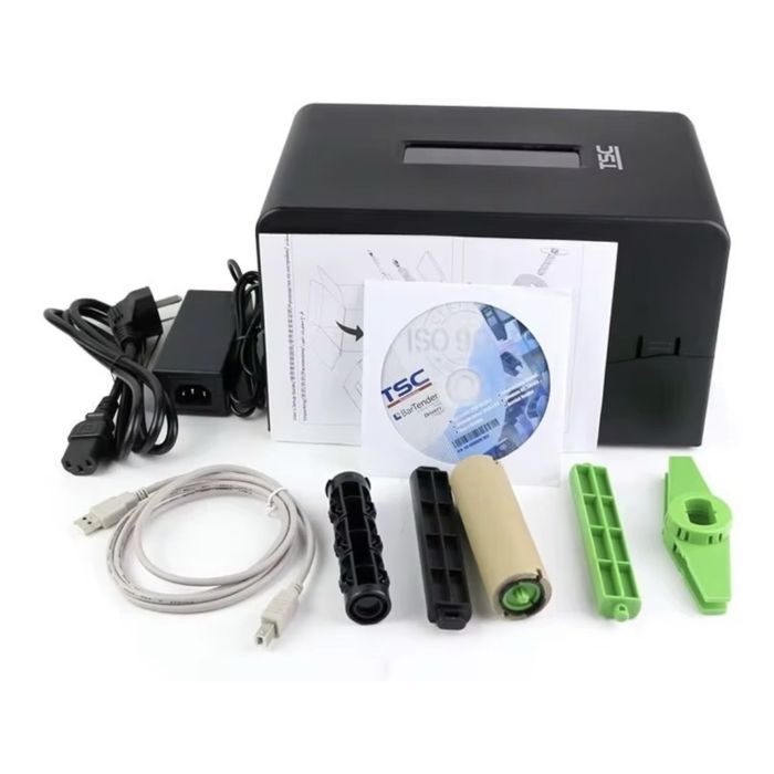 Принтер TSC TE200 USB черный для термотрансферной печати