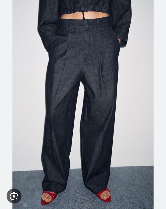 Широки дънки на Zara