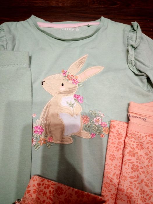 Три памучни комплекта за момиче