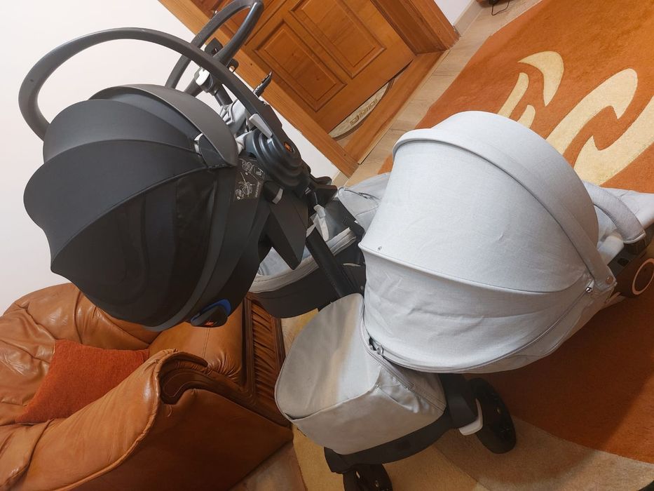 Căruț  Stokke Xplory X 3 in 1 pachet complet stare perfectă !