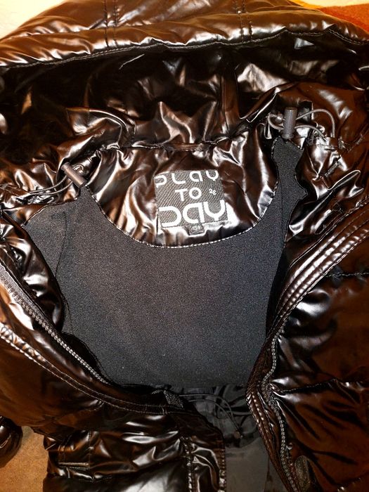 Куртка зимняя, чёрная