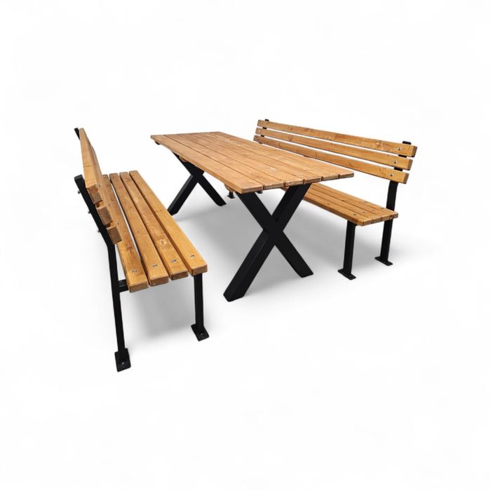 Комплект маса и 2 пейки,баварски комплект