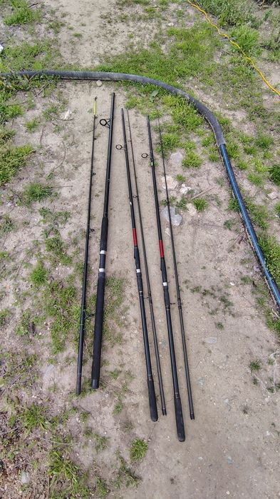 Продавам сет шаранджийски въдици