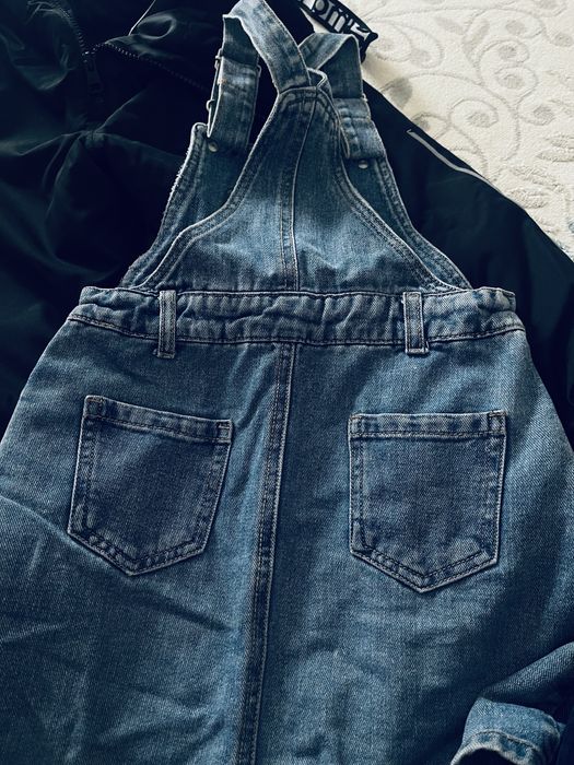 Сарафаны для девочек  джинсовые