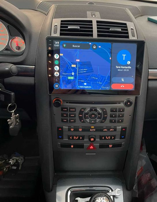Мултимедия Android навигация за Peugeot 407