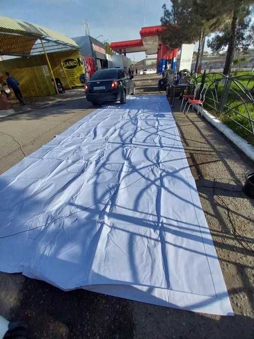 B/U bannerlar brezent tentlar yopish materiallari - optom va roznitsa!