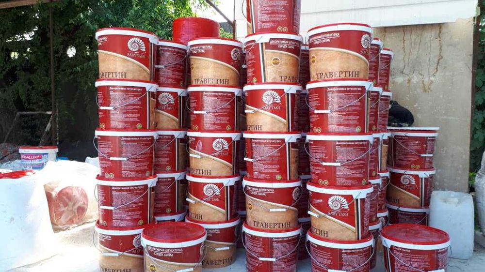 Жидкий травертин от производителя.