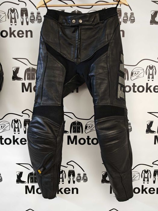 Costum moto piele FLM marime 48/M