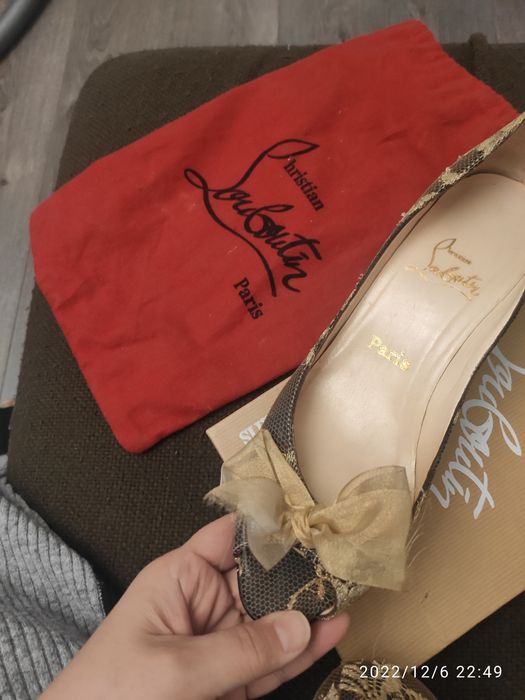 Туфли лабутены Италия