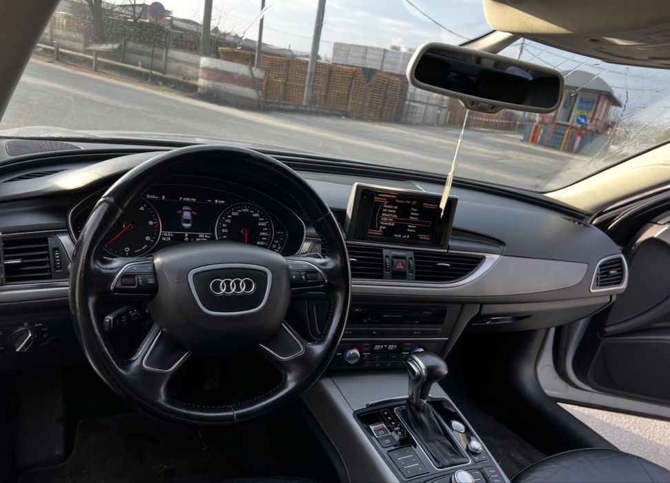 Audi A6 C7 2.0 TDI 177 CP AUTOMATĂ •piele• navigatie• clima 4 zne • pilot• bt