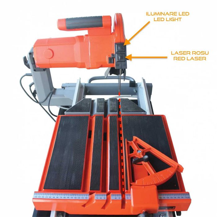 Masina electrica de taiat gresia, faianta, placi dure, CRIANO 61cm, 1650W
