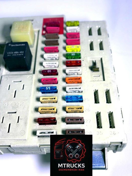 Panou siguranțe MAN TGA TGS TGX 81254446074 Made in Germany