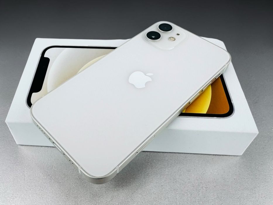 Apple iPhone 12 mini 256GB White 100% Батерия! Гаранция!