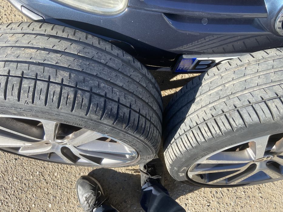 Jante plus cauciucuri pe 18