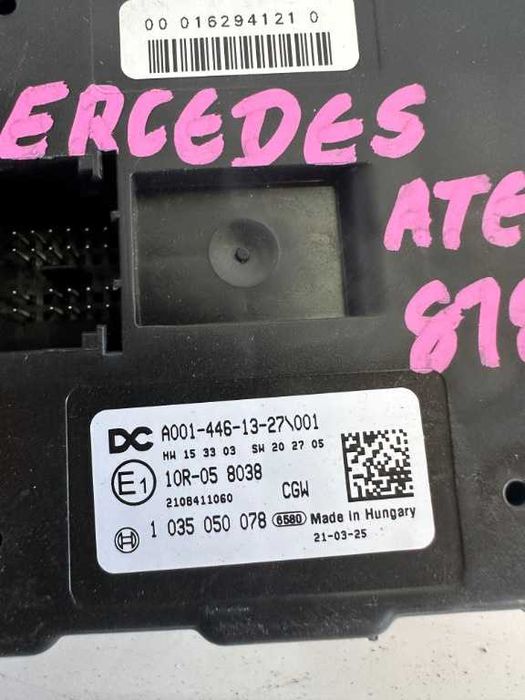 Unitate control MERCEDES BENZ ATEGO 3 cod piesa A0014461327