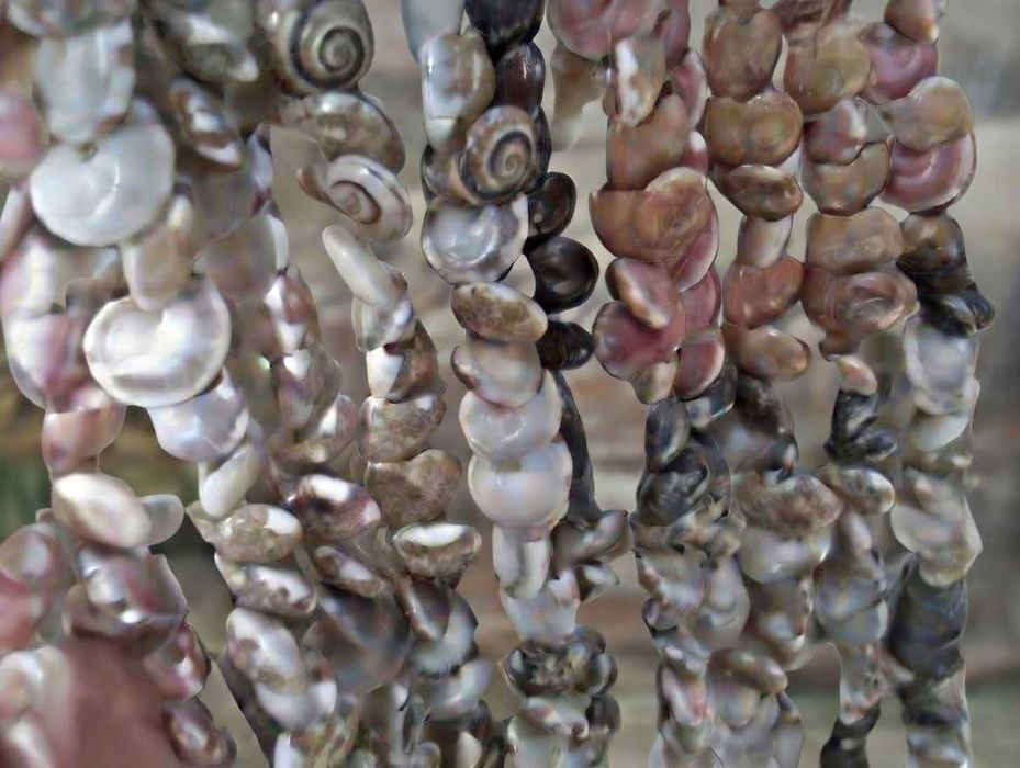 Занавеска из ракушек