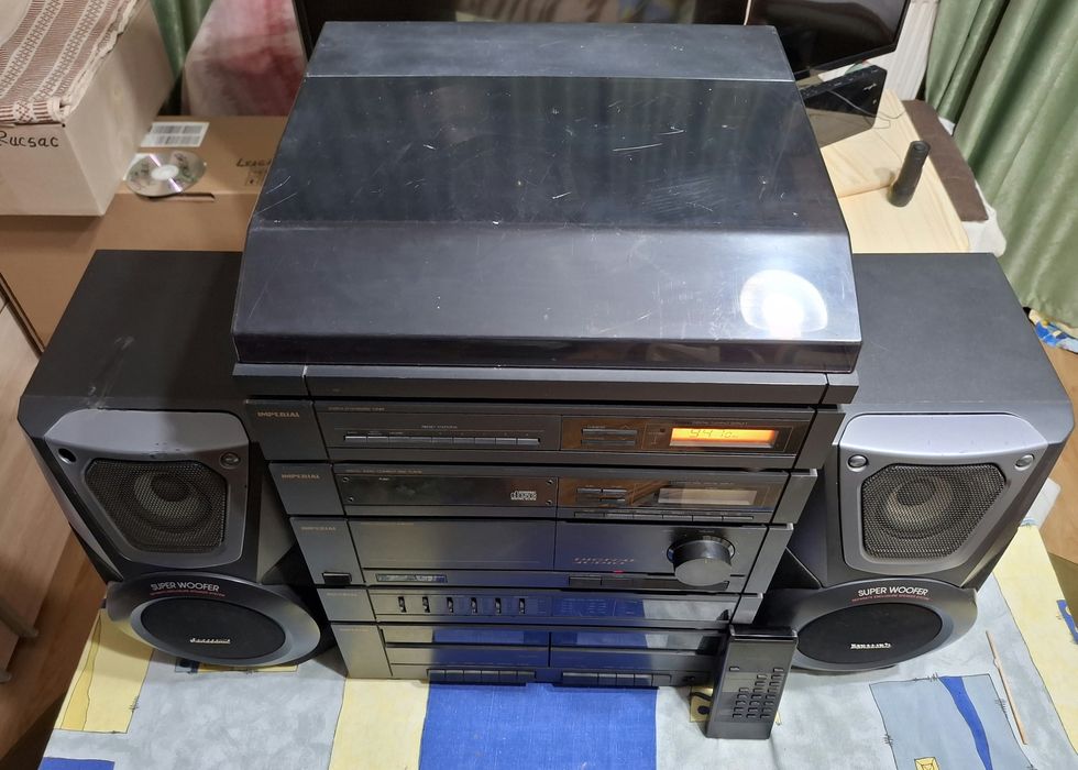 Deck imperial cu/fara boxe 100W