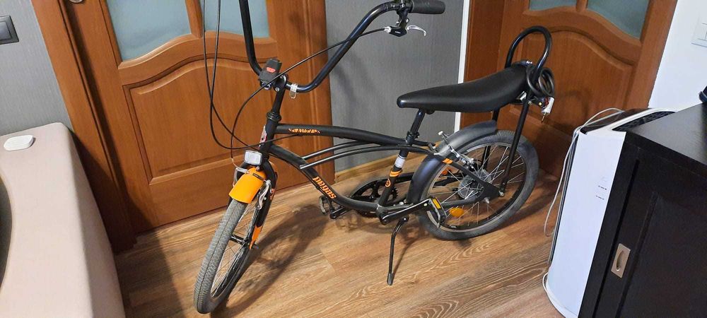 Bicicleta Pegas Strada Mini 7S, 20 inch, negru