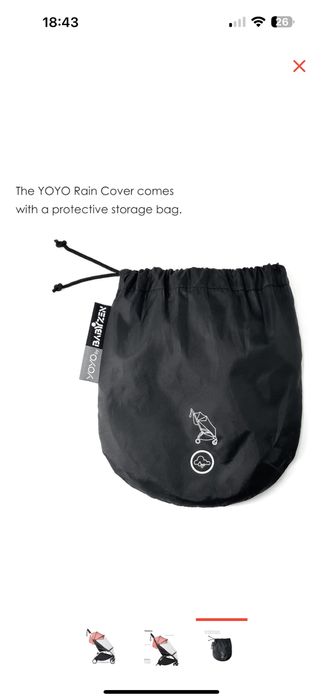 Дождевик Yoyo Babyzen