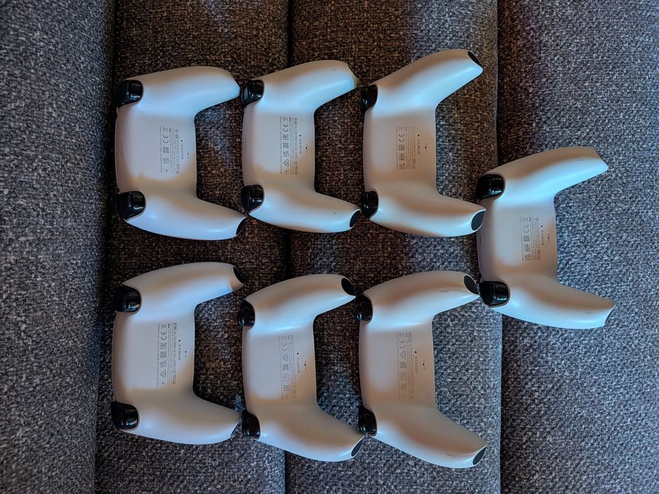 Controller PS5 alb cu analoage TMR anti stick drift K-SILVER JS13 PRO+