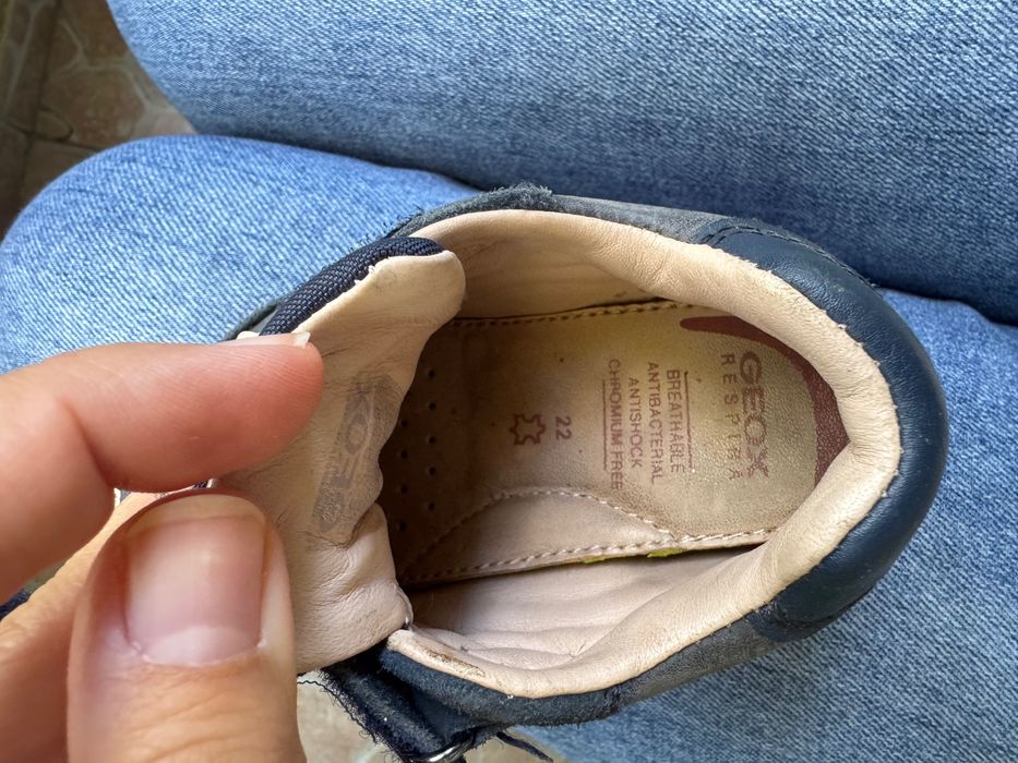 Geox кожени есенни обувки момче