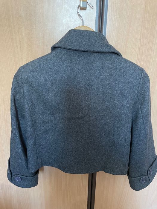 Vand palton scurt gri