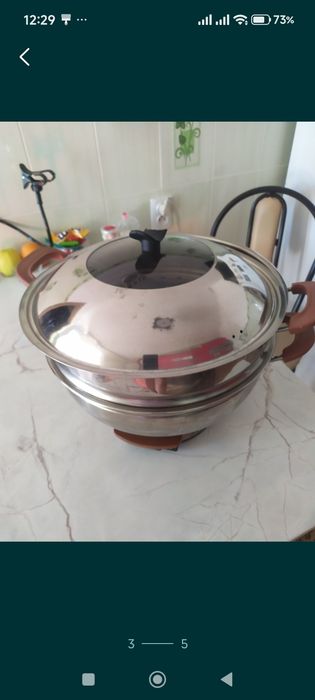 Продам электро казан,мантоварку
