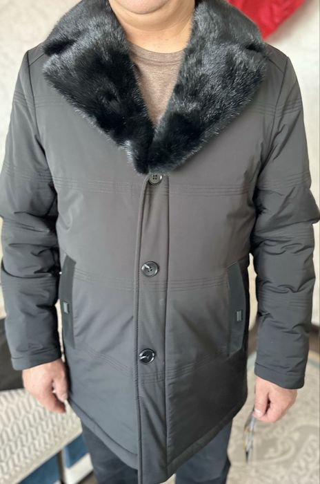 куртка мужская с норкой