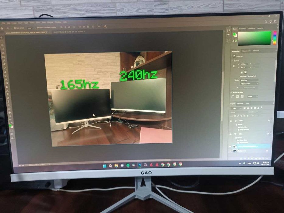 Игровые мониторы 165Hz и 240Hz
